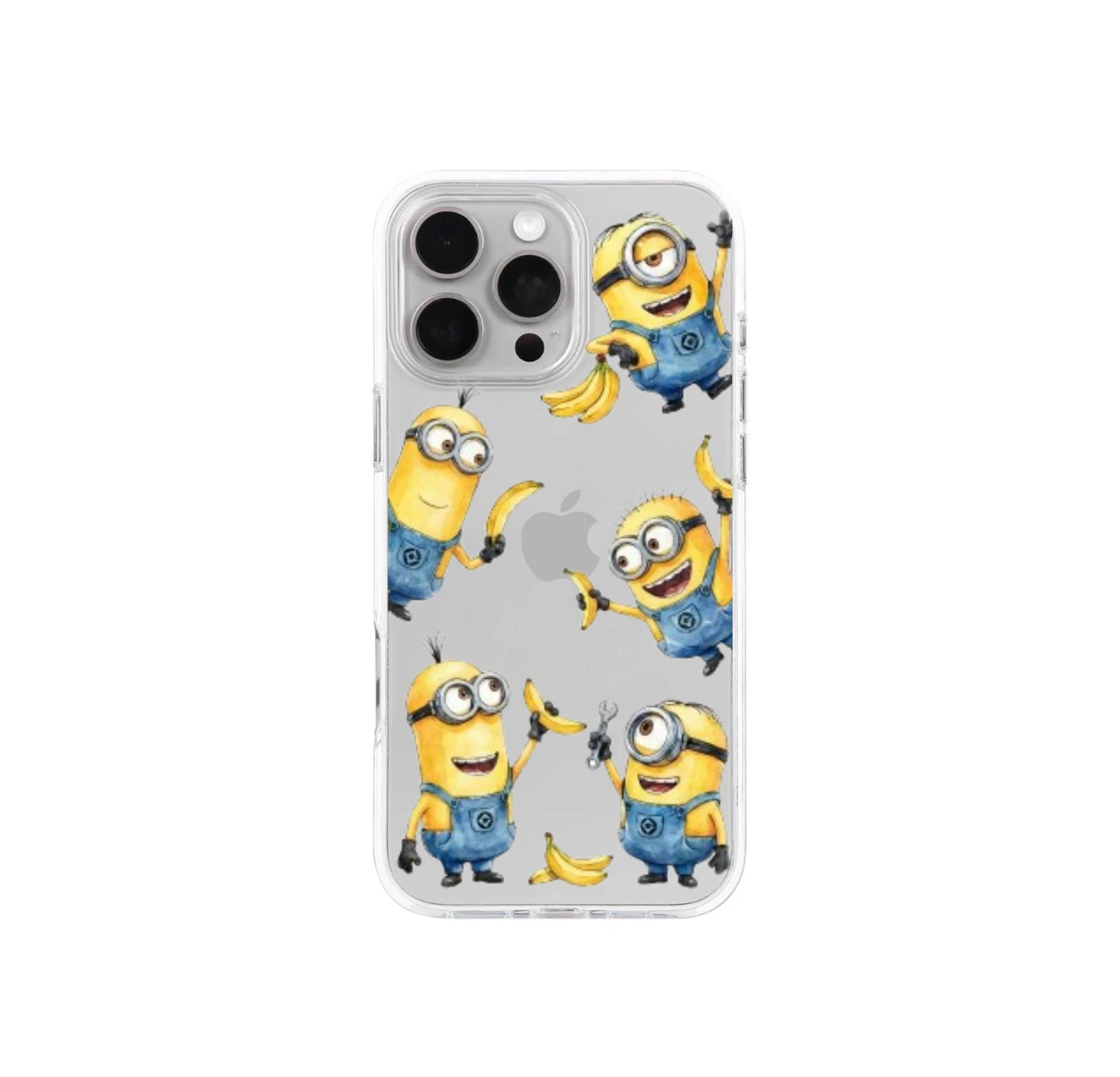 Playful Minions Banana Pattern